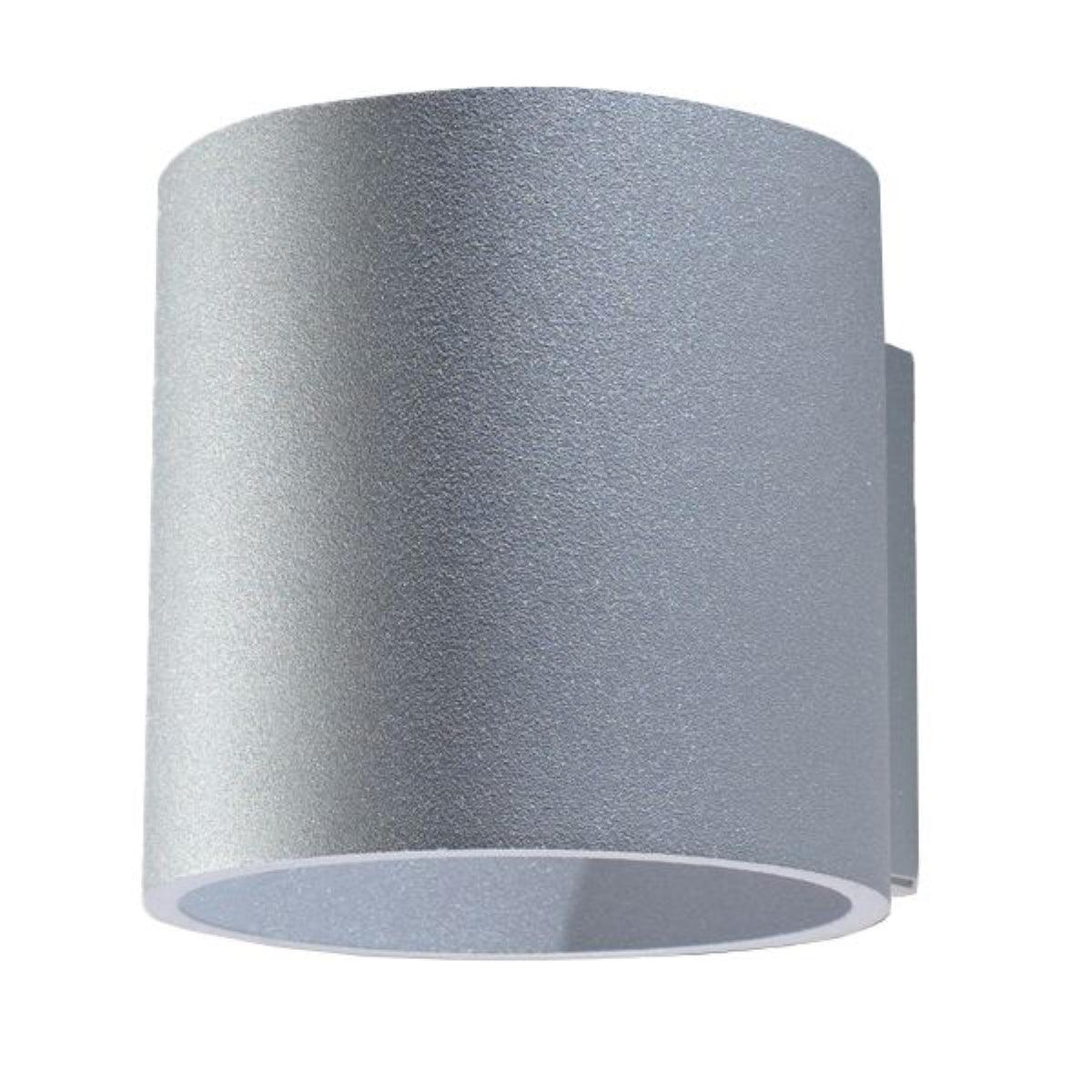 Lampada da parete ORBIS 1 grigio - Bulby