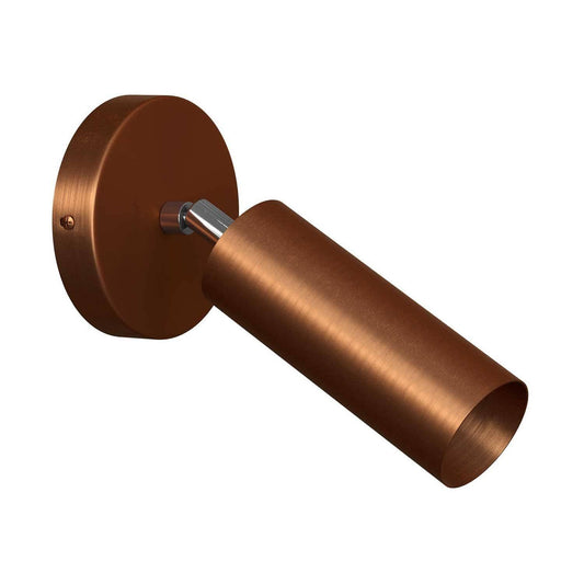 Fermaluce Metal faretto orientabile in metallo con paralume Tub-E14, - Bulby