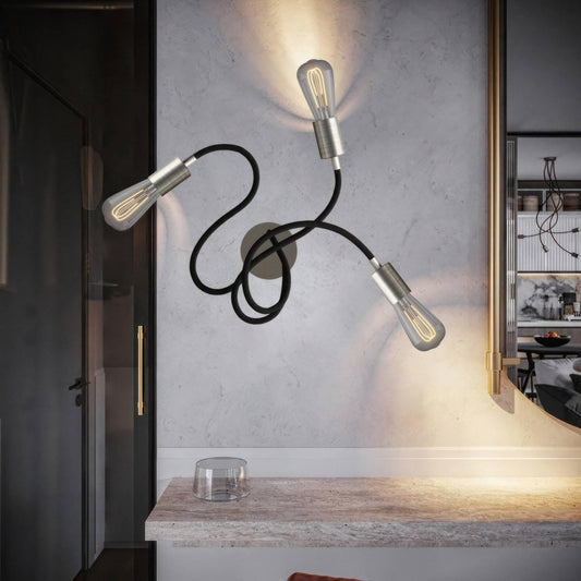 Flex 60 lampada da parete o soffitto snodabile a luce diffusa con - Bulby