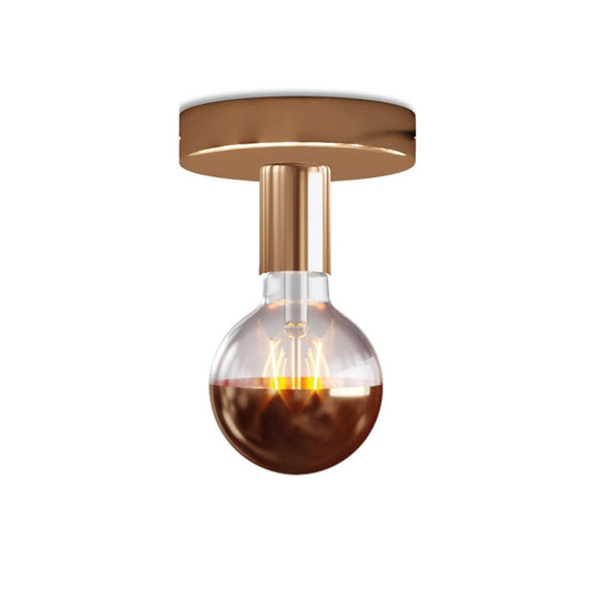 Lampada Fermaluce in metallo con lampadina Globo - Bulby