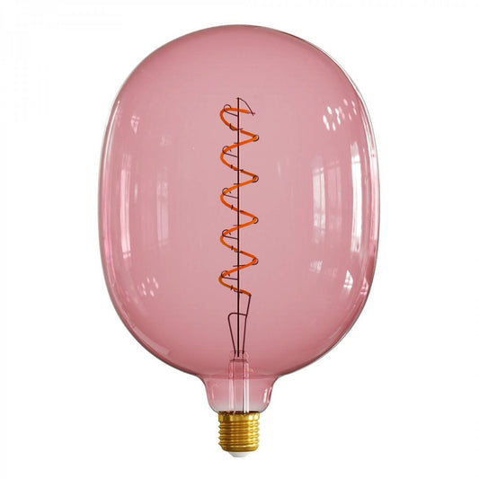 Lampadina LED Berry Red XXL Egg linea Pastel filamento a Spirale 5W - Bulby