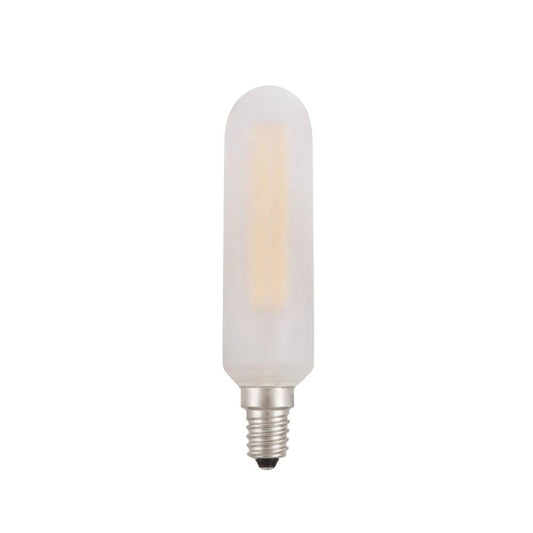 Lampadina LED Bianco Satinato Tubolare 5W 470Lm E14 2700K Dimmerabile - Bulby