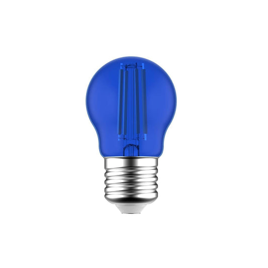Lampadina LED Blu Globetta G45 Decorativa 1,4W 13Lm E27 - Bulby